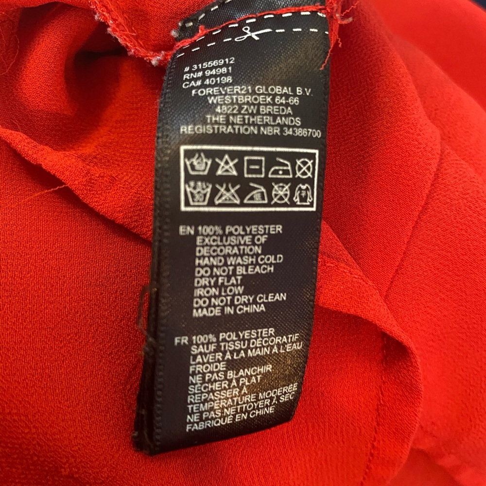 Red Blouse - Picture 9 of 9